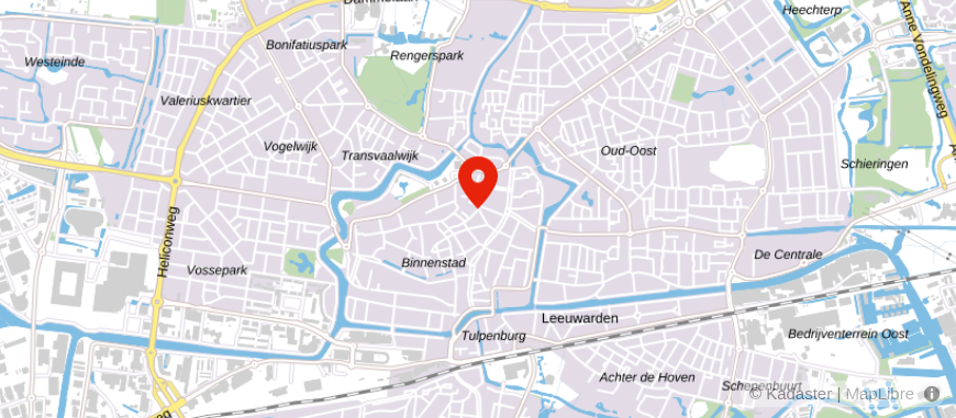 Locatie van Ulenburgh 