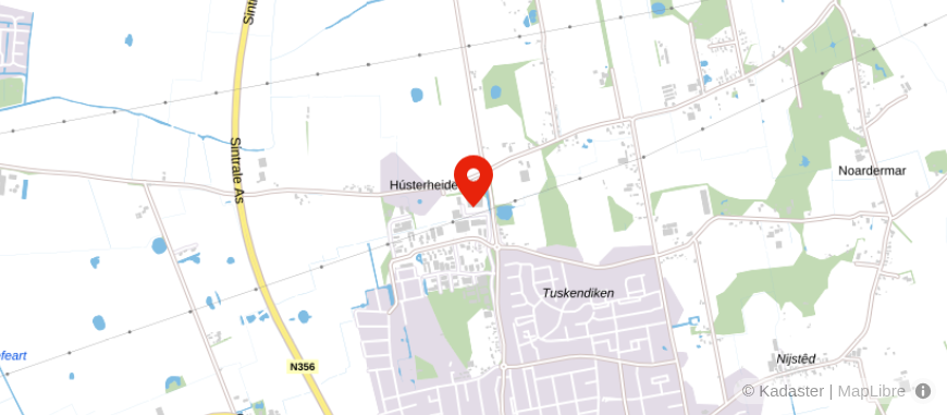 Locatie van BuroTwa Advies en Administratie