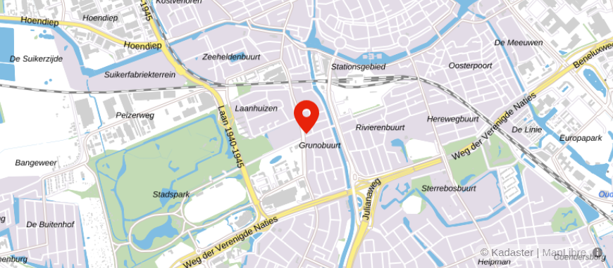 Locatie van Makelaardij Veldhuis