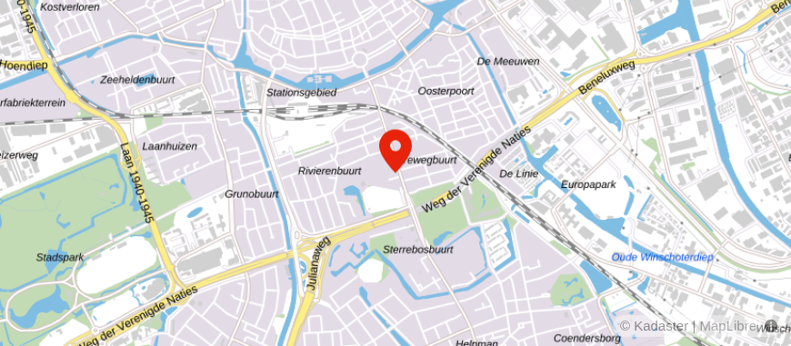 Locatie van Het Servicekantoor