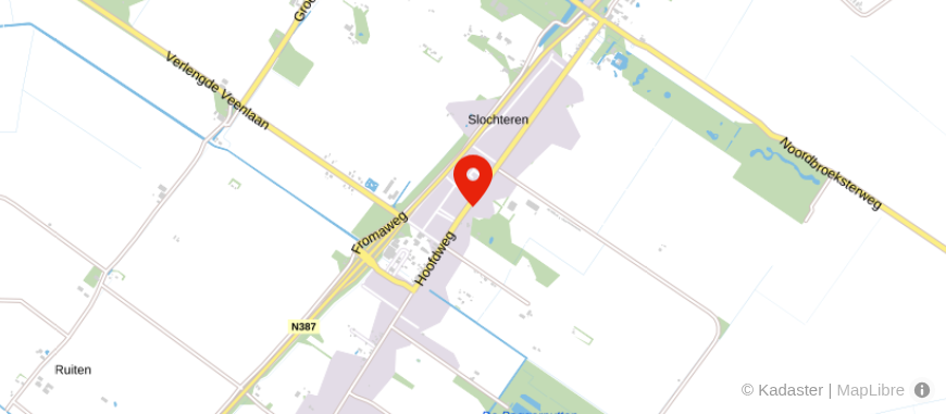 Locatie van Hartog Makelaardij en Assurantiën