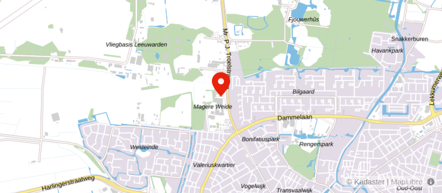 Locatie van Steringa Financiële Planning