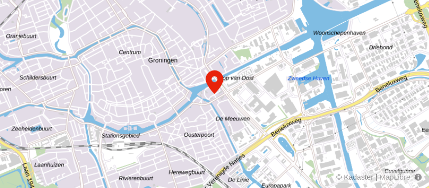 Locatie van All in Financial