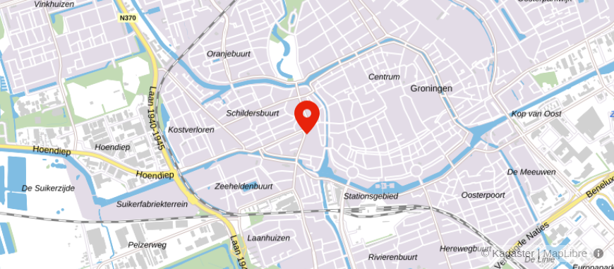 Locatie van Folkerts & van Haag
