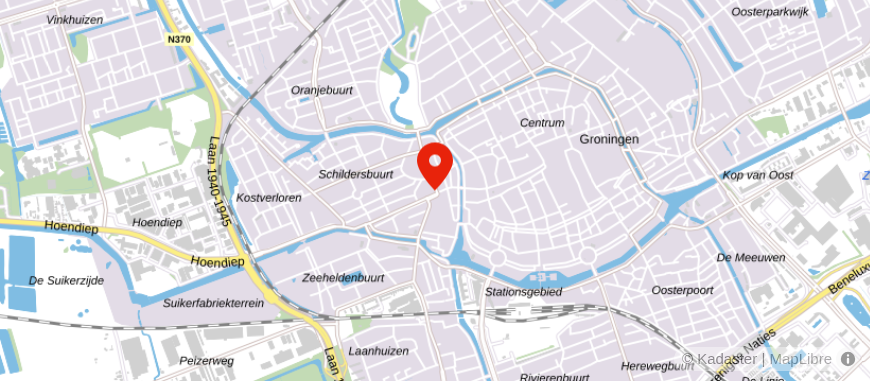 Locatie van Hypotheek Visie Groningen 