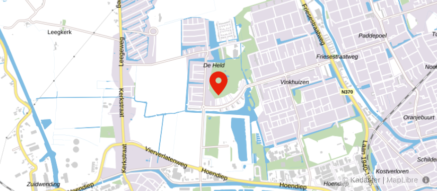 Locatie van Van der Schalie Makelaars