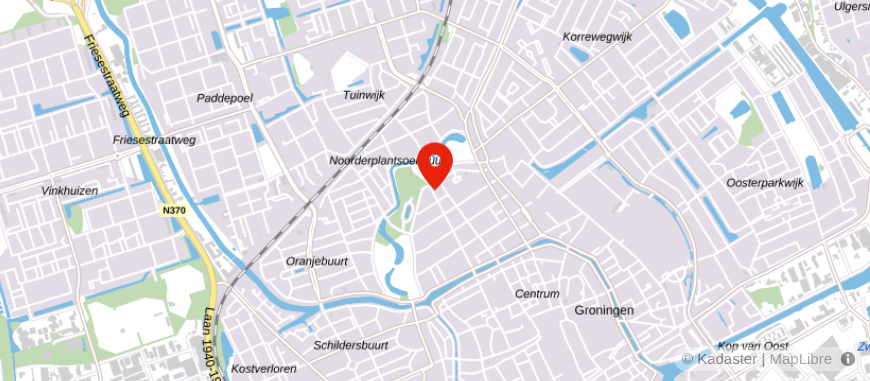 Locatie van Scheidingskompas