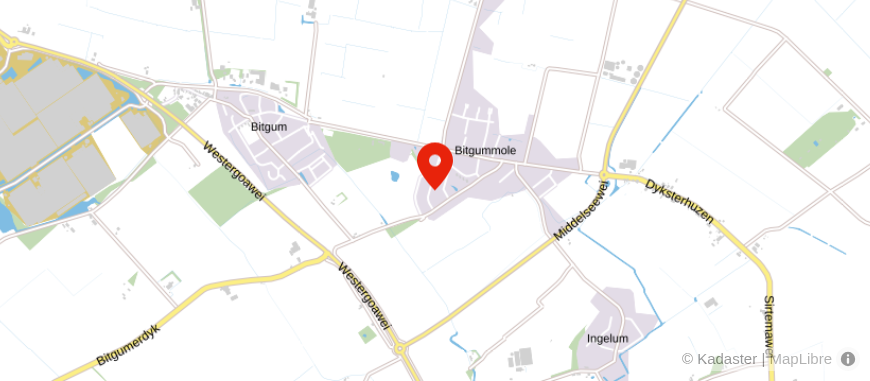 Locatie van Mr. J. Dijkstra Belastingadviseur