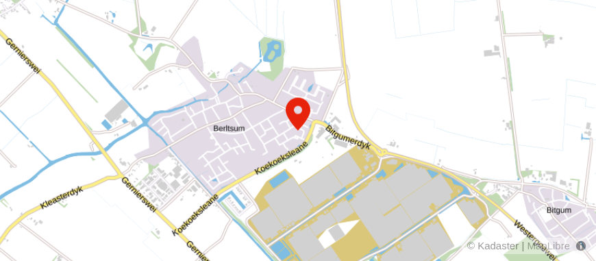 Locatie van Van Tuinen Makelaardij