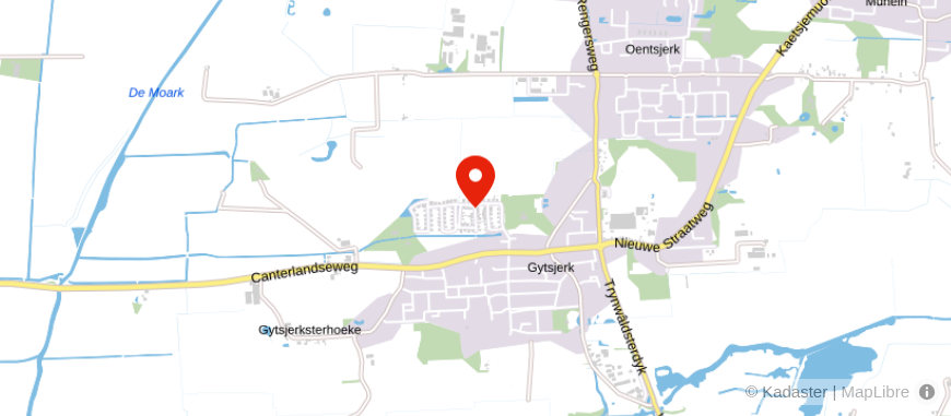 Locatie van  JE Financiële Dienstverlener