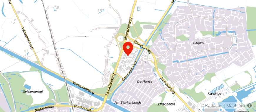 Locatie van Noorda Accountants