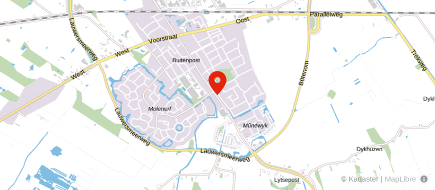 Locatie van AaaBee Accountants & Adviseurs