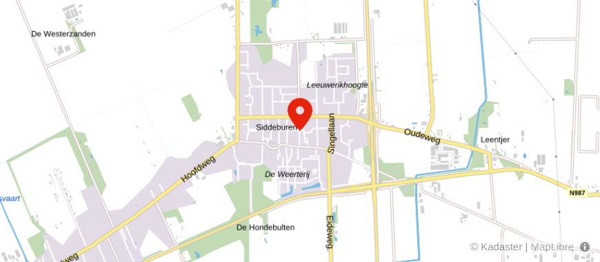 Locatie van Makelaardij Reilink Vastgoed