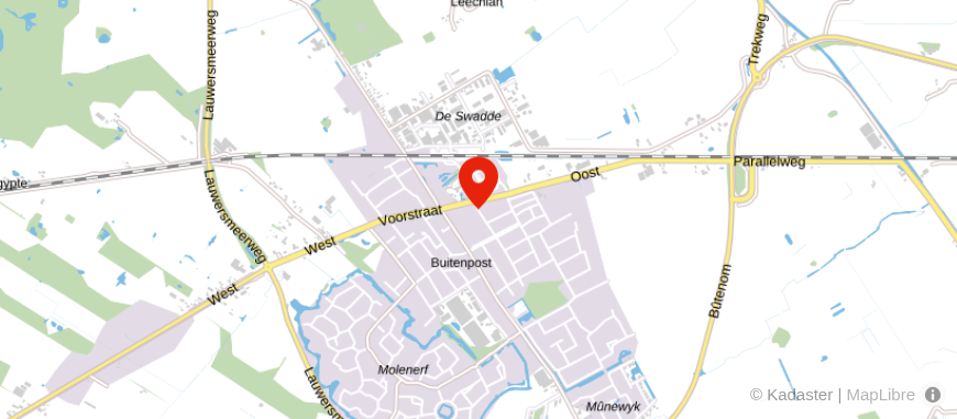 Locatie van Jacqueline Nome Financieel Advies