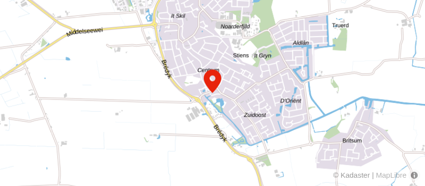 Locatie van Assurantiekantoor bij de Leij sinds 1953