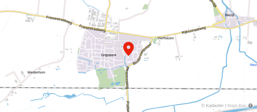 Locatie van  Arjen Vrolijk Verzekeringen & Financieel Advies