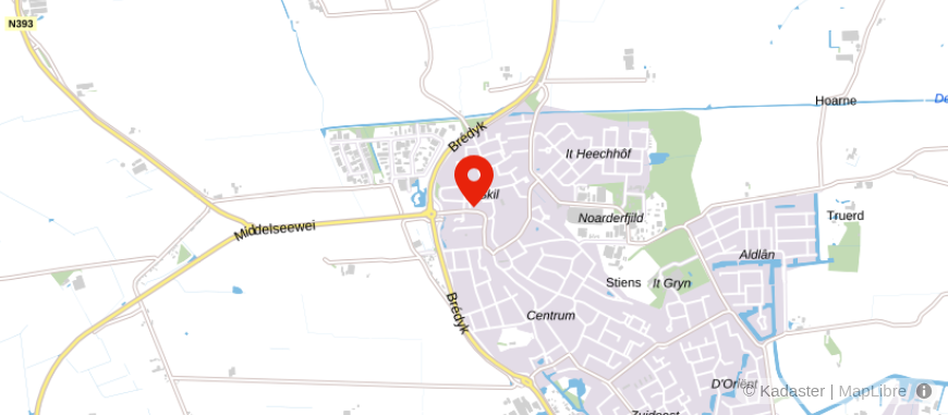 Locatie van Wijnand Jager Accountants & Belastingadviseurs