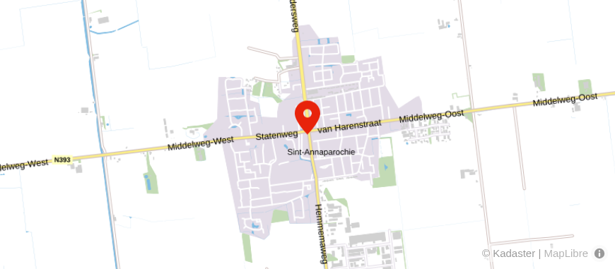 Locatie van Hiemstra Financiële Diensten