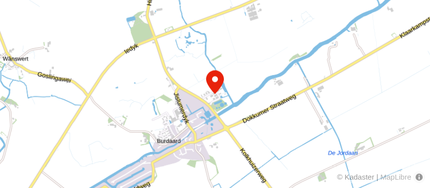 Locatie van Boonstra Assurantiën
