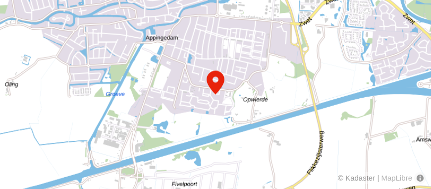Locatie van Koning Adviescentrum Verzekeringen & Hypotheken
