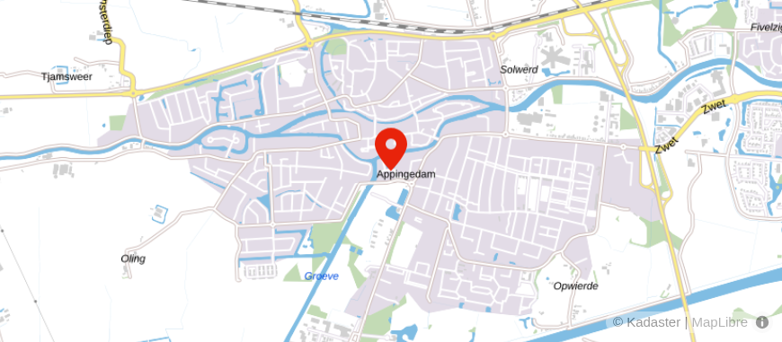 Locatie van Meijer & Drenth 