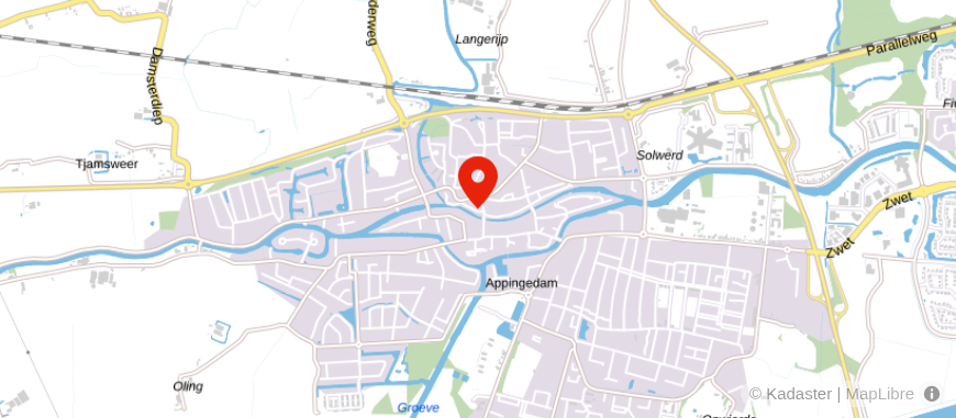 Locatie van Bouwman Makelaardij