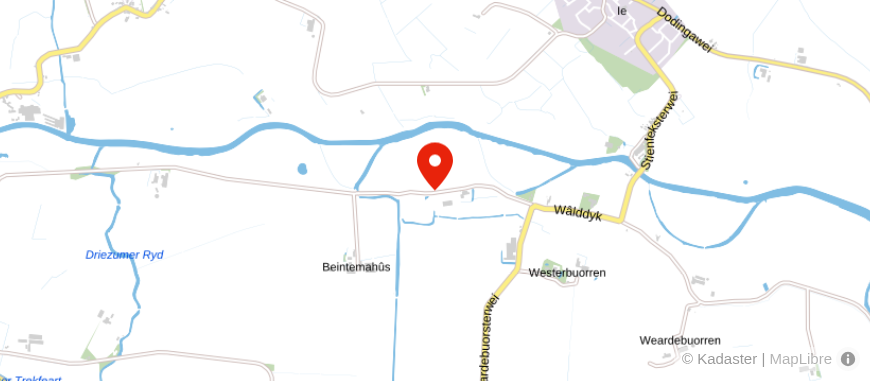 Locatie van Financieel Adviesbureau Corry Alting