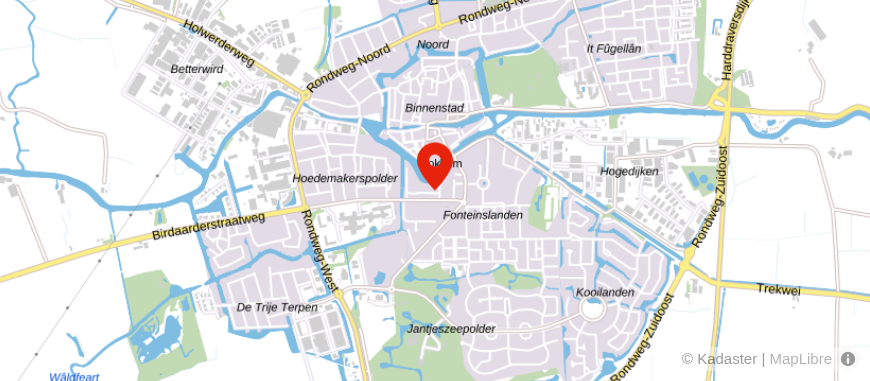 Locatie van Bentacera Pensioenadvies