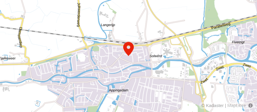 Locatie van Emmius Notarissen