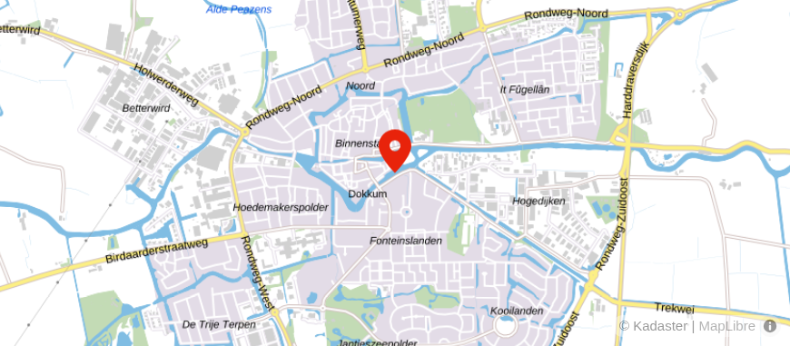 Locatie van Hellinga Soepboer Assurantiën