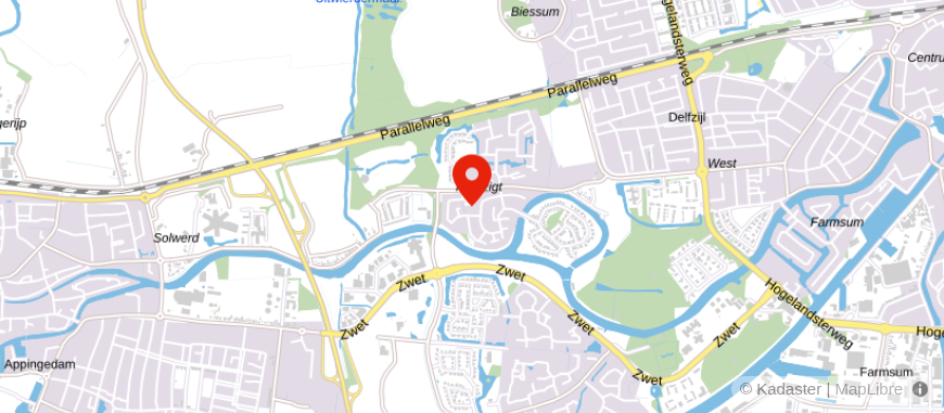 Locatie van Uitvaartverzorging Eefting