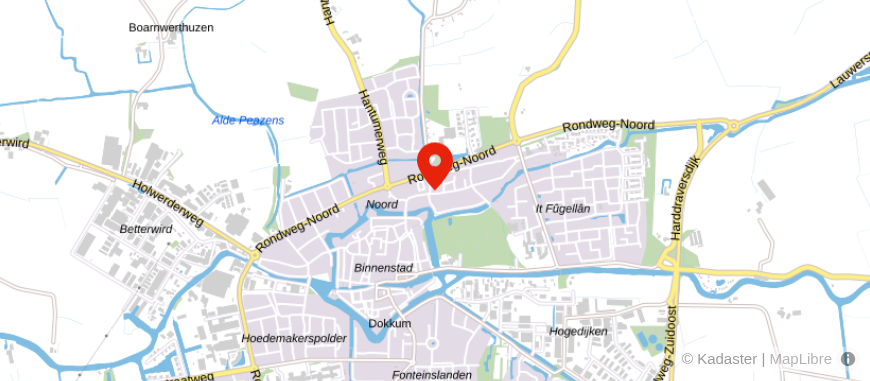 Locatie van Meinema Verzekeren & Bankieren