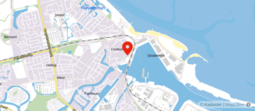 Locatie van Wagenborg Insurance