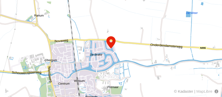 Locatie van Robert Ritsema Verzekeringen & Hypotheken