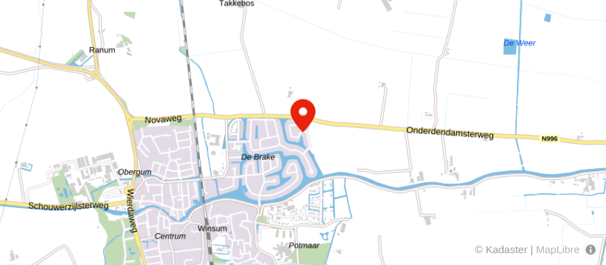 Locatie van Eduard Veldman Financieel Advies