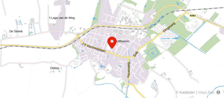 Locatie van Poort & Woltjer